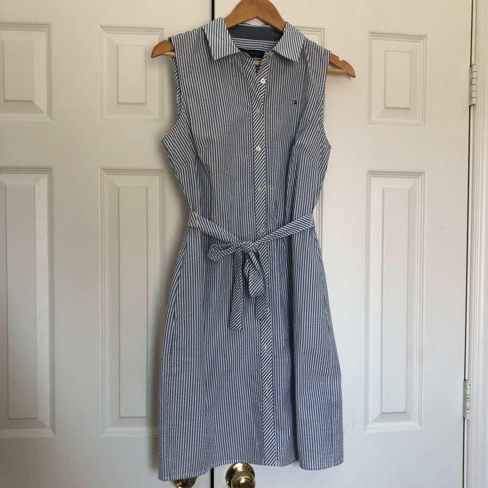 Tommy Hilfiger seersucker dress